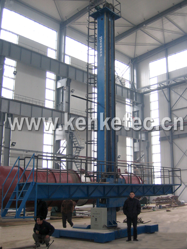 8m×7m超重型焊接操作機（帶載人操作平臺）